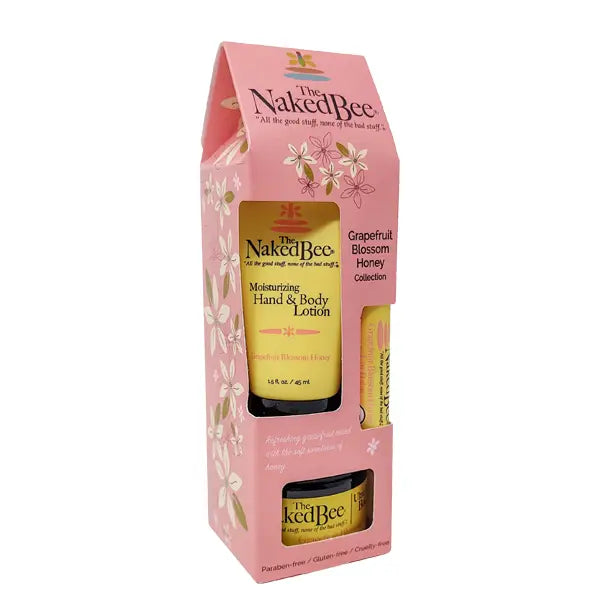 NakedBee Vanilla, Rose & Honey Gift Collection